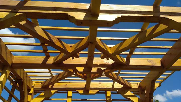 Charpente traditionnelle en bois Reims