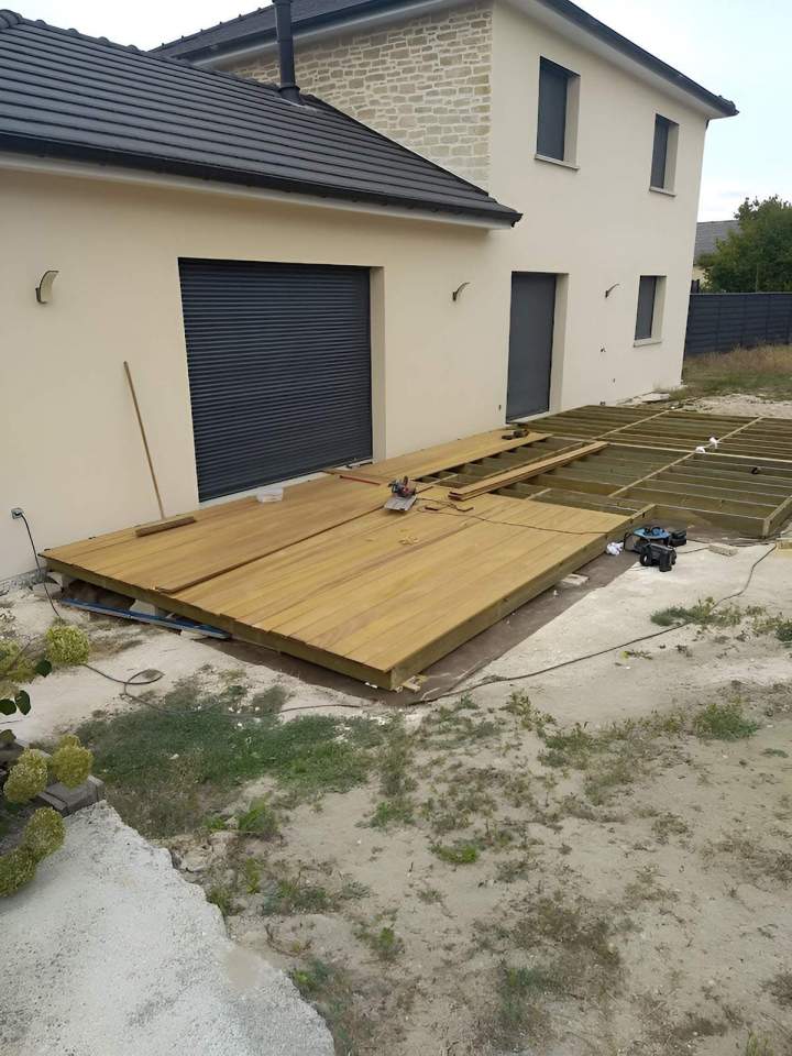 Création de terrasse en bois Reims