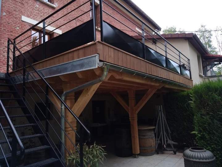 Construction de maison ossature en bois